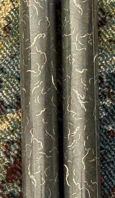 NEW Green Gold Village Wallpaper Run Lot 599610 Pre-pasted 2 double Rolls 112sf - Image 1 of 4