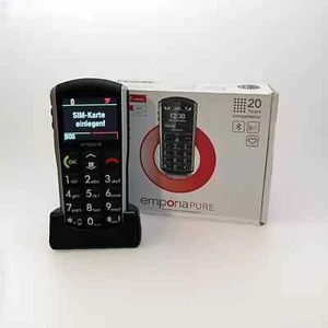 Emporia PURE V25 Großtastenhandy in Schwarz für Senioren - Bild 1 von 1