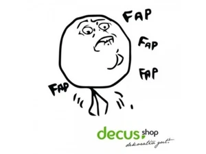 MEME FAP FAP FAP L 2167 10x10 cm // Sticker JDM Aufkleber Frontscheibe - Picture 1 of 2
