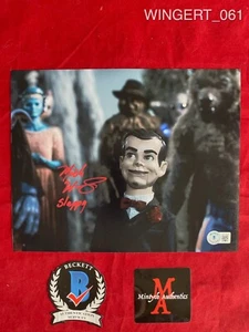 Foto autografata Mick Wingert firmata 8x10 pelle d'oca Beckett COA - Foto 1 di 1