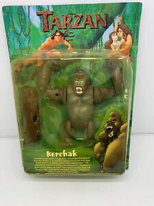 Vintage Tarzan Kerchak Gorilla Action Figure 1999 UNUSED SEALED