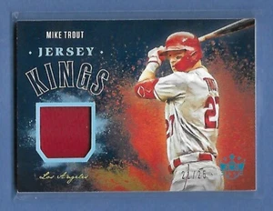 MIKE TROUT - ANGELS - 2020 JERSEY KINGS GAME WORN JERSEY #'d 21/25 - SHORT PRINT - Picture 1 of 2
