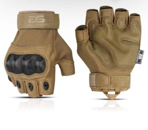 Tactical Hard Knuckle Gloves for Men and Woman with Touchscreen Fingers - Picture 1 of 4