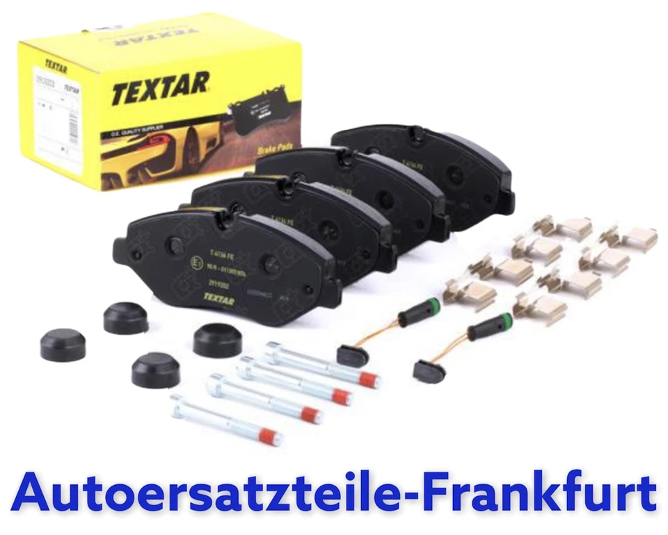 Textar Front Brake Pads Mercedes-Benz Sprinter 906 Vito Viano W447 VW Crafter  - Image 1 of 4