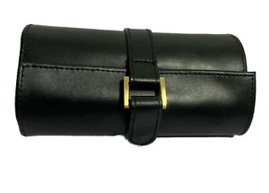 Mercedes Car Sunglasses Black Leather Case vtd - Picture 1 of 7