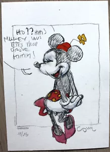 COSEY - MICKEY: MINNIE - Ex-Libris Rasputin limitiert auf 150 Ex. - Bild 1 von 1