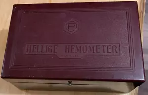 Seltenes authentisches 1940er Hellige Hemometer Bakelit Box Modell #303 erscheint komplett - Bild 1 von 6