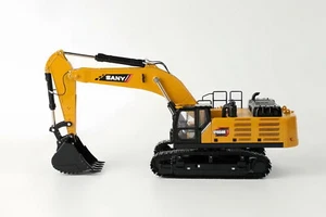 1/35 Scale SANY SY650H-S Large Hydraulic Excavator Diecast Model Toy Gift - Picture 1 of 8