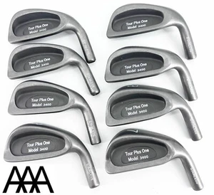 TOUR PLUS ONE Model 3400 Component Iron Set of 8 3-PW Stainless .370 Hosel NEW - Picture 1 of 3