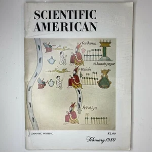 Scientific American Magazine February 1980 Zapotec Yellowstone Human Growth - Foto 1 di 7