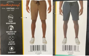 Original Weatherproof Men's Shorts XXL XL 38 40 Performance Stretch-Flex Tech - Picture 1 of 11