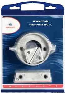 Volvo Penta 290 Single Prop Anoden-Set Zink - Aluminium - Magnesium - Bild 1 von 1