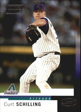 2004 Leaf Press Proofs Silver Diamondbacks Baseball Card #99 Curt Schilling /50