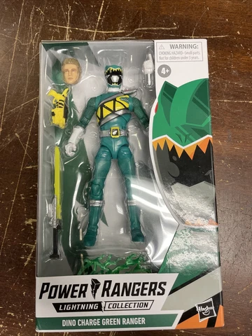 Power Rangers Lightning Collection DINO CHARGE GREEN RANGER Action Figure Cover