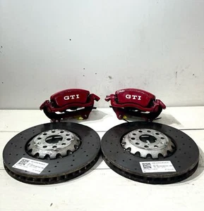 Vw Golf Mk8 Gti Clubsport 2020-2024 FRONT CALIPER AND DISK SET - Picture 1 of 24
