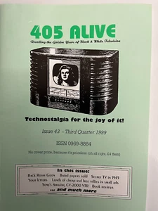 405 LIVING MAGAZYN WYDANIE 43 1999 VINTAGE ZŁOTE LATA CZARNO-BIAŁEJ TV - Zdjęcie 1 z 1