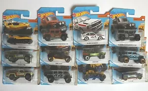 Hot Wheels BAJA BLAZERS, LONG & SHORT CARDS PICK Sent Boxed/Tracked in UK. - Picture 1 of 136