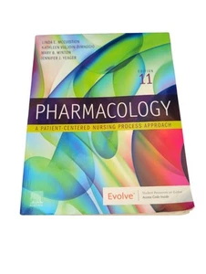 Nursing Process Pharmacology Textbook Edition 11 McCuistion HTF - Imagen 1 de 4