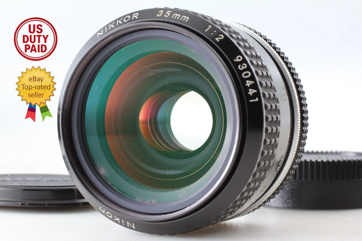 Nikon ニッコール　35/2 マニュアルレンズ ニコン Nikon Ai-S NIKKOR 35mm F2 一眼カメラ用レンズ（マニュアル