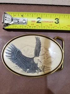 Vintage Barlow Eagle Gürtelschnalle! - Bild 1 von 2