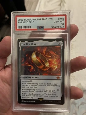 2023 Magic The Gathering The One Ring Graded PSA 10 Gem Mint - Image 1 of 4