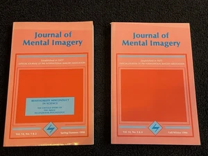 Vintage 1990 Journal Of Mental Imagery Vol 14, Nos. 1-4 - X2 - Bild 1 von 13