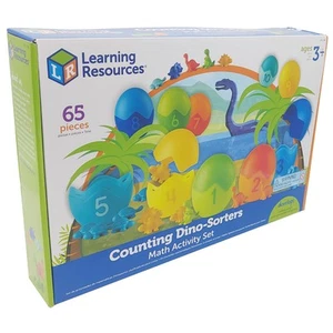Learning Resources Counting Dino Sorters Math Activity Set Ages 3+ - Picture 1 of 7