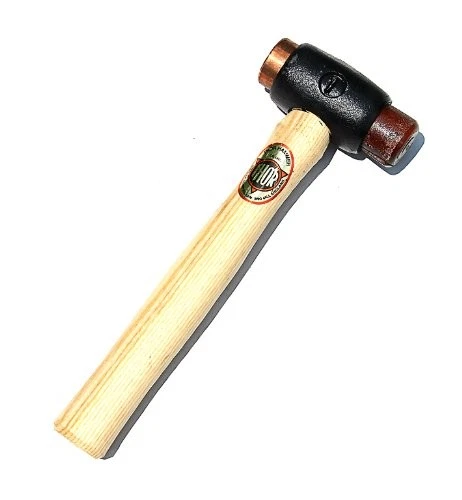 Diámetro de cara de martillo Thor de cuero crudo/cobre con 9 mangos, TH03208 Foto 1 de 1