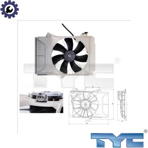 FAN RADIATOR 836-0011 FOR TOYOTA YARIS 1NZ-FE 1.5L 1SZ-FE 1.0L 2SZ-FE 1.3L 4cyl - Picture 1 of 8