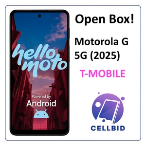 OPEN BOX! Motorola G 5G (2025) Forest Gray 128GB XT2513 🔒 Locked to T-Mobile - Bild 1 von 7