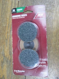 Ace 2" sanding Surface grinding Discs Twist & lock Coarse - 3 IN PACKAGE - Picture 1 of 3