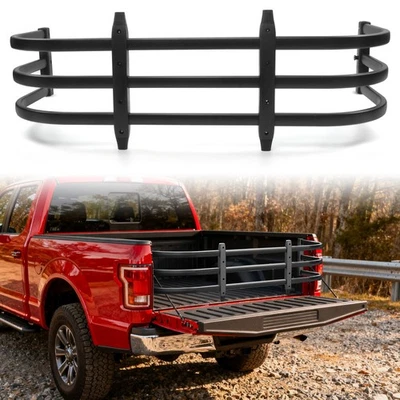 Extensión de puerta trasera extensor de cama de camioneta ajustable para Ford F-150/Tocoma/Gladiador Foto 1 de 4