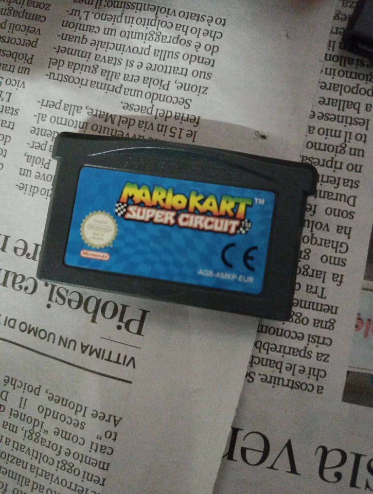 MARIO KART SUPER CIRCUIT - Nintendo Game Boy Advance (GBA) - PAL EUR - Immagine 1 di 1
