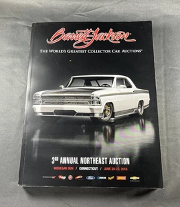 2018 BARRETT JACKSON MOHEGAN SUN CONNECTICUT AUCTION CATALOG - Picture 1 of 14