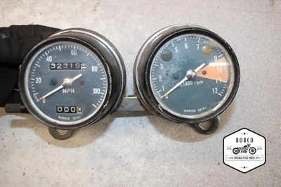 Honda CB350 1971 Super Sport medidores velocímetro L1-3061. ABA Foto 1 de 4