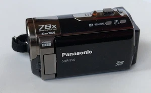 Panasonic SDR-S50 Vintage Retro Digital Camcorder Videocamera 78x optischer Zoom - Bild 1 von 9