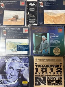 Bernstein Royal Edition Ives Sympnonies 2 & 3 Bloch Ben-Haim Foss Gershwin Theat - Picture 1 of 4