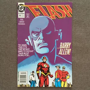 DC Flash 1993 #78 Vol.2 VF+ newsstand edition unread bagged & boarded - Picture 1 of 1