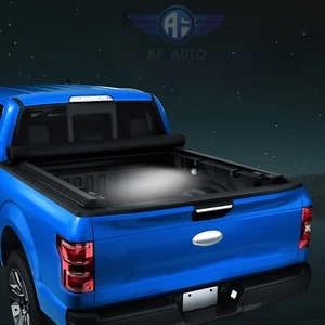 FOR 09-24 DODGE RAM 1500 2500 3500 6.5FT BED SOFT VINYL ROLL-UP TONNEAU COVER - Picture 1 of 7