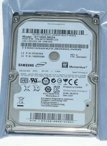 Samsung ST1000LM024 1TB 5400RPM SATAII 2.5" HDD Laptop Hard drive - Picture 1 of 9