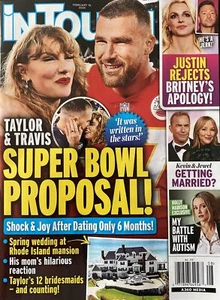 In Touch Magazine February 19, 2024 Taylor Swift And Travis Super Bowl Proposal - Picture 1 of 7