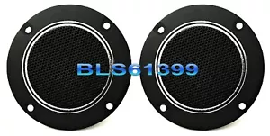 Pair Round Super Horn Tweeters Speakers 4 inch Car Home Pro Audio KSN1036A - Picture 1 of 7