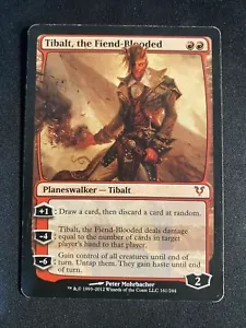mtg tibalt, the fiend-blooded foil avacyn restored MP - Picture 1 of 2