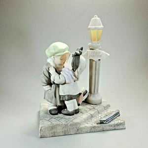Enesco Figurine Bahner Studio "We've Only Just Begun" 1997 Train Station Vintage - Picture 1 of 9