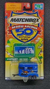 Matchbox Across America Kentucky Pony Trailer - Picture 1 of 2