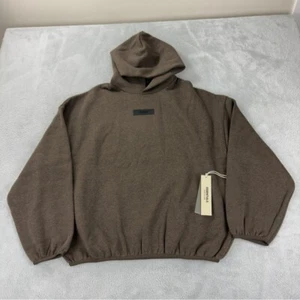 Essentials Fear of God FOG Men's Size XS Heather Woo Oversized Hoodie NWT - Picture 1 of 15