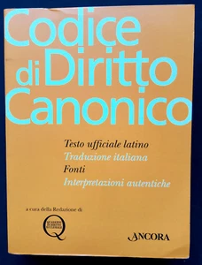 CODICE DI DIRITTO CANONICO Ancora 2011 - Picture 1 of 2