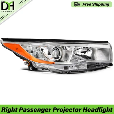 Passenger Right RH Factory Projector Headlights For 2014-2016 Toyota Highlander - Image 1 of 4
