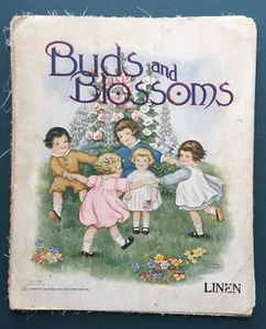 Buds and Blossoms Linen 1918 - Picture 1 of 2