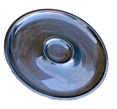 Vintage  Chip and Dip Platter Stainless Steel Tray 12”X 12” Made In Japan - Image 1 of 4